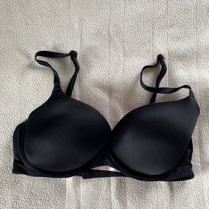 Pink brand bra, color black, size 34C, wear everywhere lightly lined